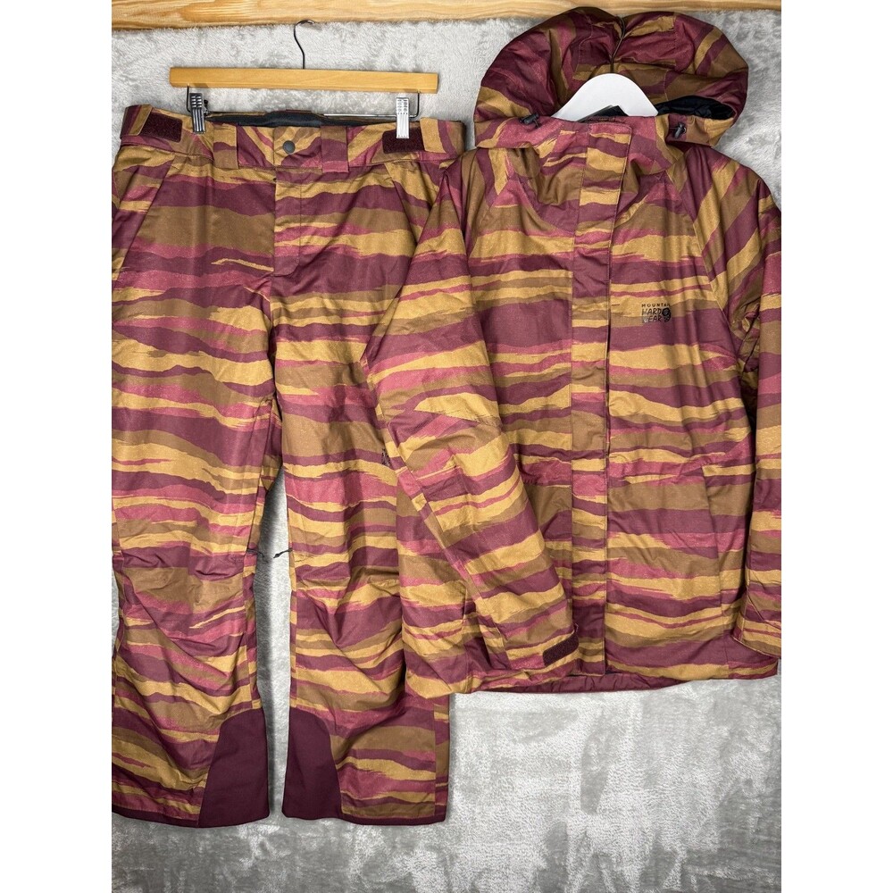 Mountain Hardwear Firefall/2 Jacket Pant Set Women Large Snow Ski Suit Insulated - Picture 1 of 16